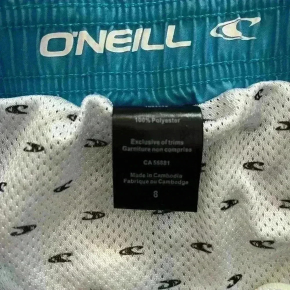 2 X 15$  Oneill Swim Trunk for Kids Size 8 - Picture 6 of 16